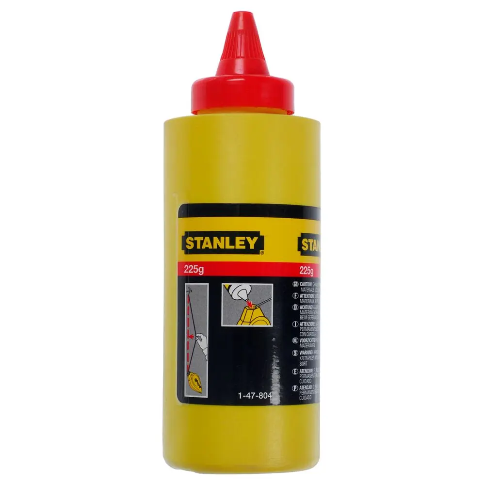 Produktfoto 1 von Stanley Kreidelinien-Rollen-Set 60 mm, Nylon inkl. 45G Blaue Kreide, Und Wasserwaage, Inklusive 30 M KREIDELINIE