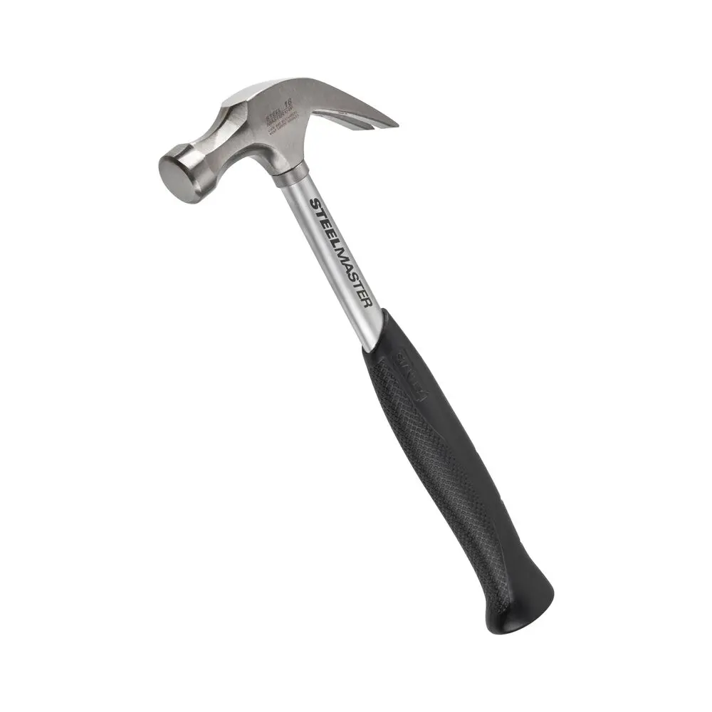 Produktfoto 1 von Stanley Hammer, Klauenhammer aus Stahl 0.7 kg Gummi-Stiel 31.5 cm