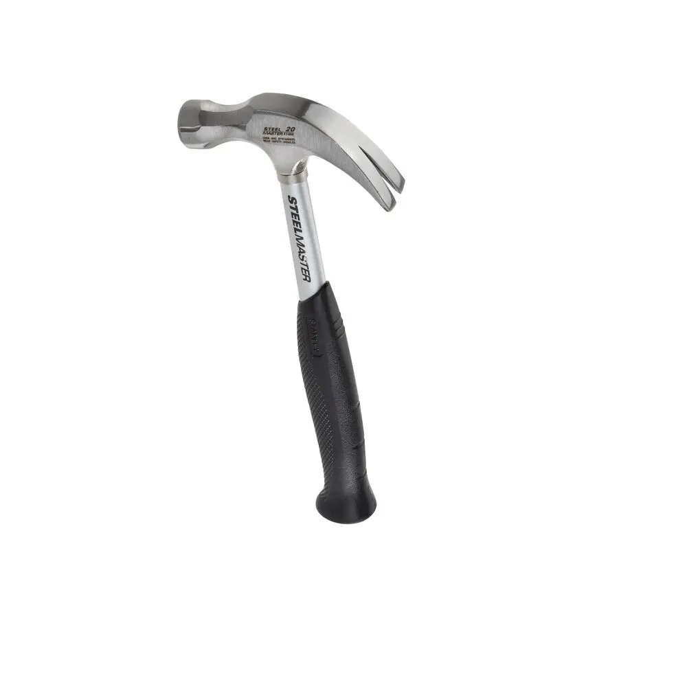 Produktfoto 1 von Stanley Hammer, Klauenhammer aus Stahl 0.7 kg Gummi-Stiel 31.5 cm