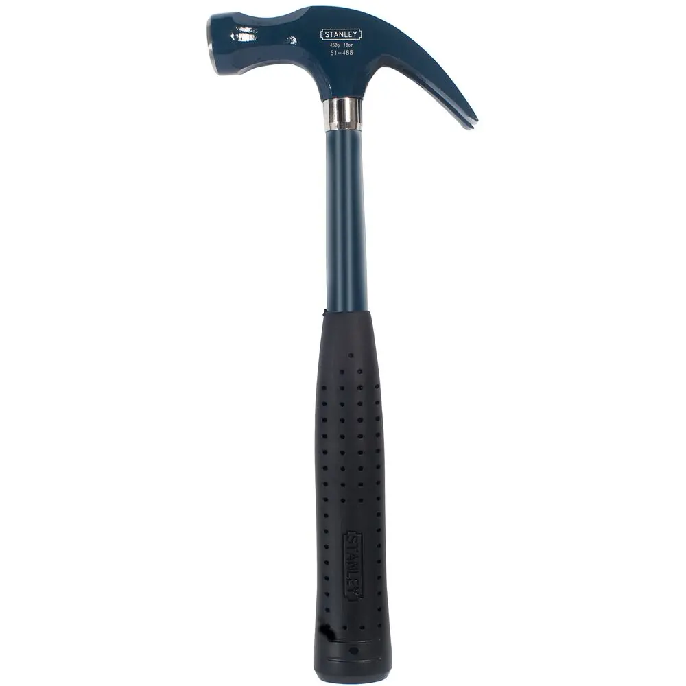 Produktfoto 1 von Stanley Hammer, Klauenhammer aus Stahl 0.7 kg Gummi-Stiel 31.5 cm