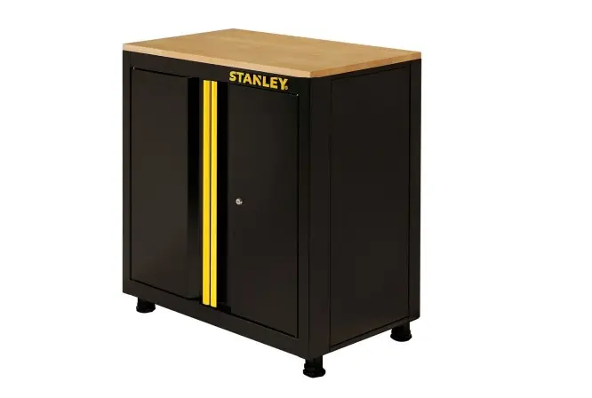 Produktfoto 1 von Stanley Schrank Typ Schrank Freistehend 2 Tür/en Ja 46 cm Stahl