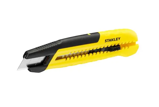 Produktfoto 1 von Stanley Standard-Integriertes Klappmesser, Einziehbar, Taschenmesser 18 mm Einziehbar