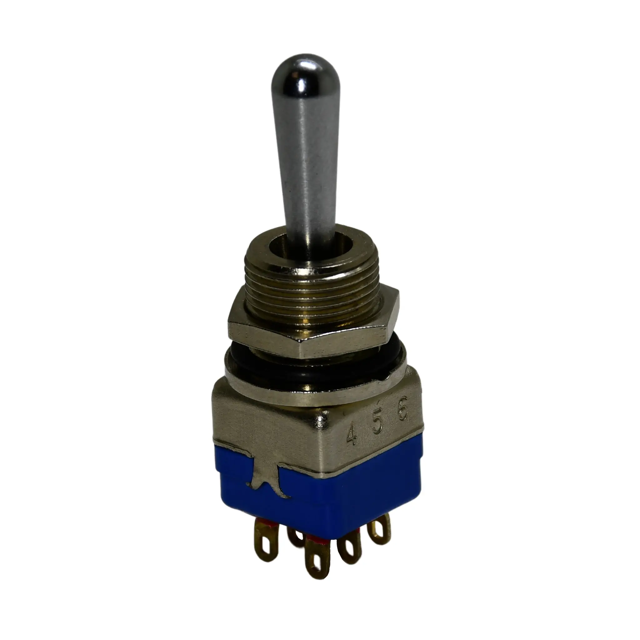 Produktfoto 1 von APEM Panel Kippschalter DPST, Handkipphebel, 30 V dc, 30 V ac, 4A, Lötöse