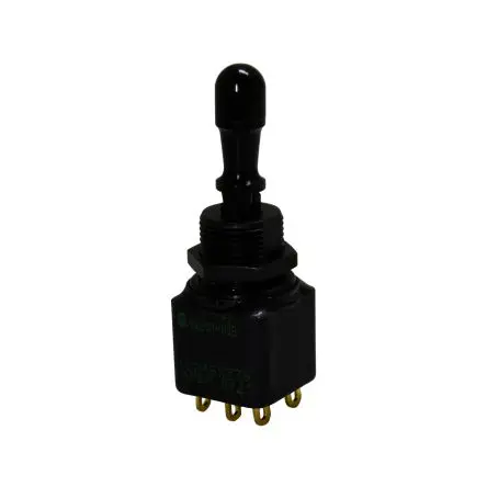 Produktfoto 1 von APEM Panel Kippschalter DPST, Ein-Aus-Ein, 30 V dc, 30 V ac, 4A, Lötöse