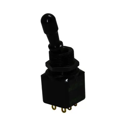 Produktfoto 1 von APEM Panel Kippschalter DPST, Ein-Ein, 30 V dc, 28 V ac, 4A, Lötöse