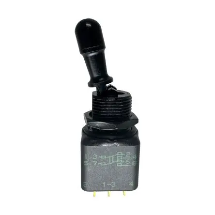 Produktfoto 1 von APEM Panel Kippschalter DPST, Ein-Ein, 30 V dc, 28 V ac, 4A, Lötöse