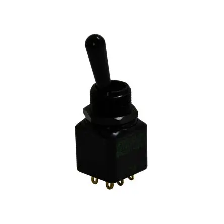 Produktfoto 1 von APEM Panel Kippschalter DPST, Ein-Ein, 30 V dc, 28 V ac, 4A, Lötöse