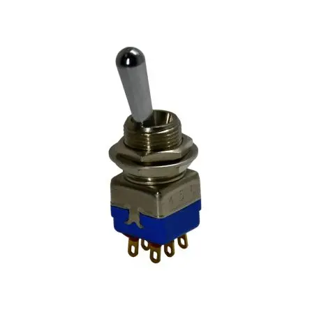 Produktfoto 1 von APEM Panel Kippschalter DPST, Ein-Ein, 30 V dc, 28 V ac, 4A, Lötöse