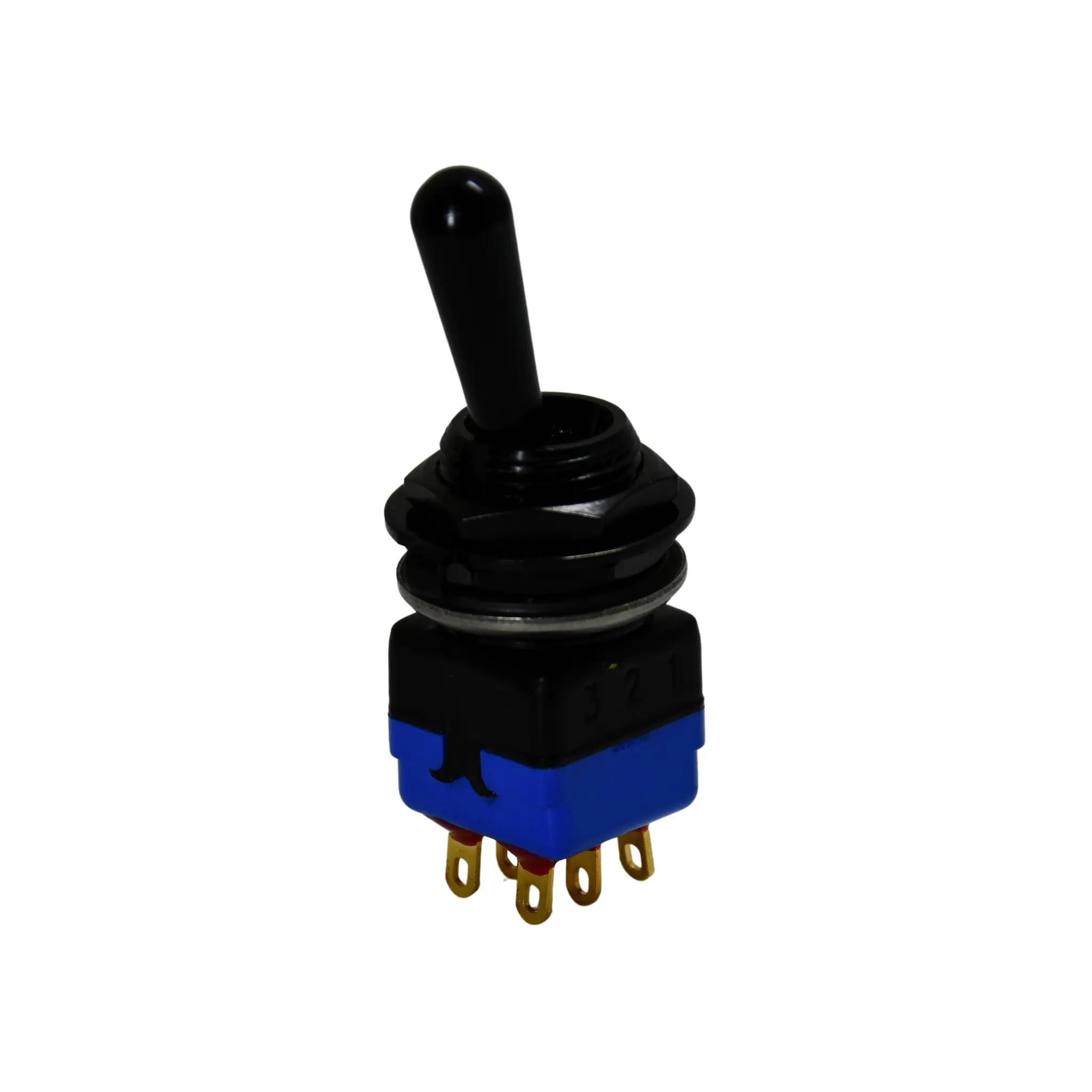 Produktfoto 1 von APEM Panel Kippschalter DPST, Ein-Ein, 30 V dc, 28 V ac, 4A, Lötöse
