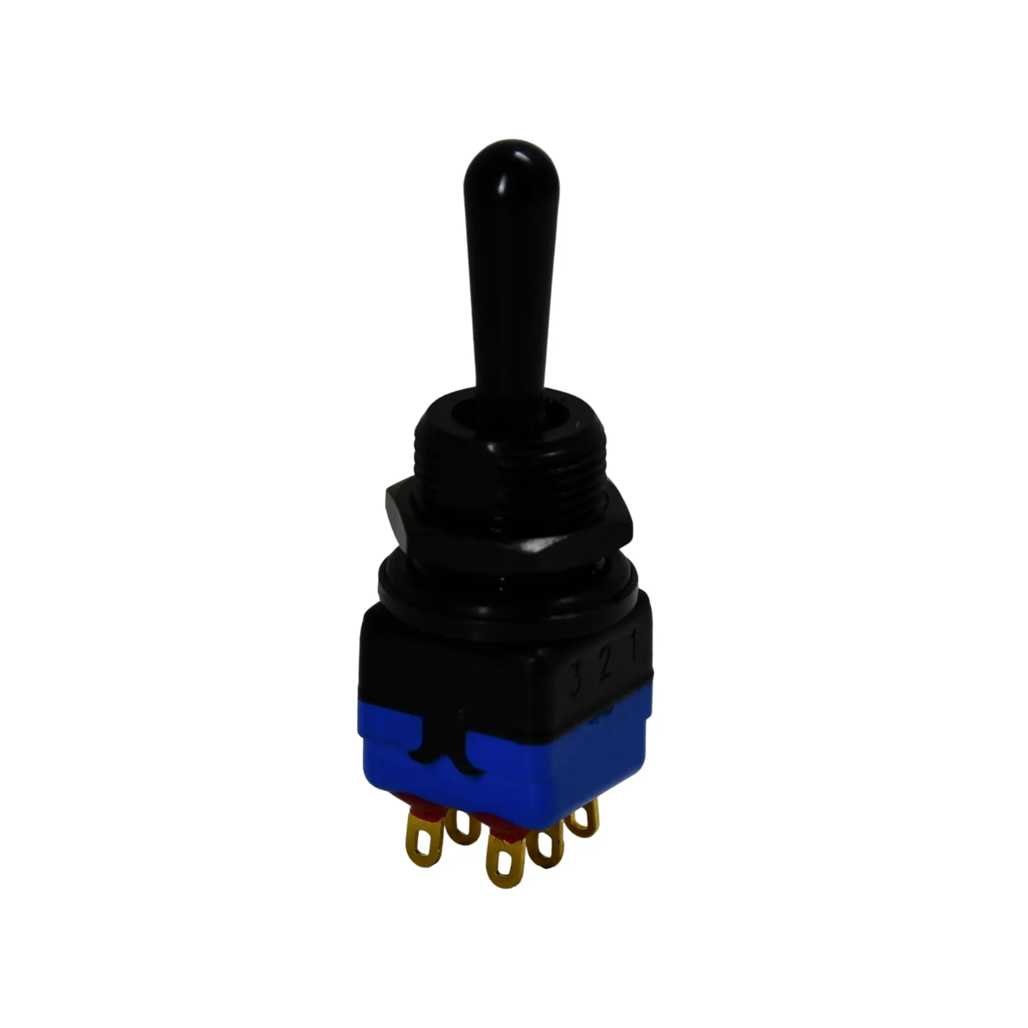 Produktfoto 1 von APEM Panel Kippschalter DPST, Handkipphebel, 30 V dc, 30 V ac, 4A, Lötöse