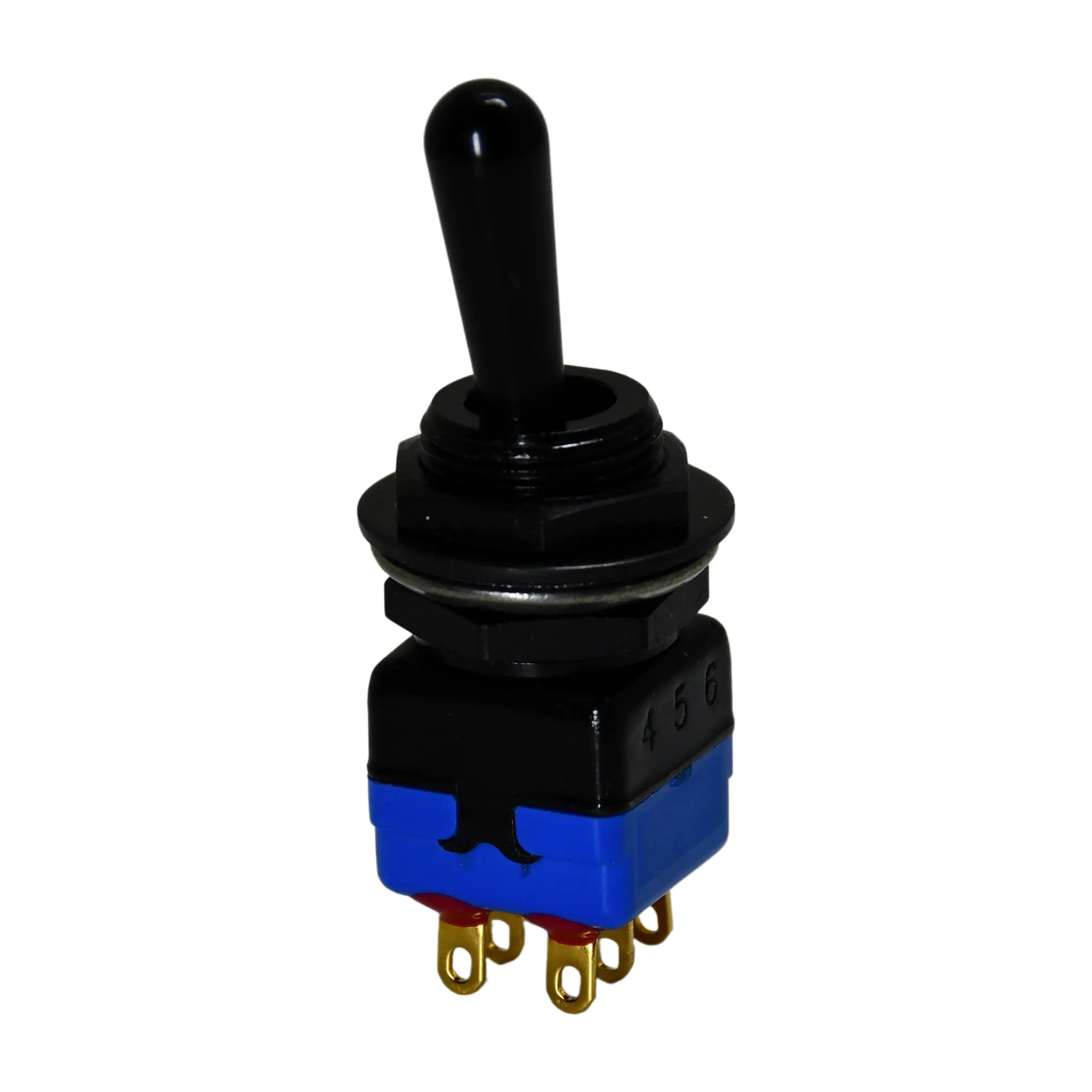 Produktfoto 1 von APEM Panel Kippschalter DPST, Ein-Ein, 30 V dc, 28 V ac, 4A, Lötöse