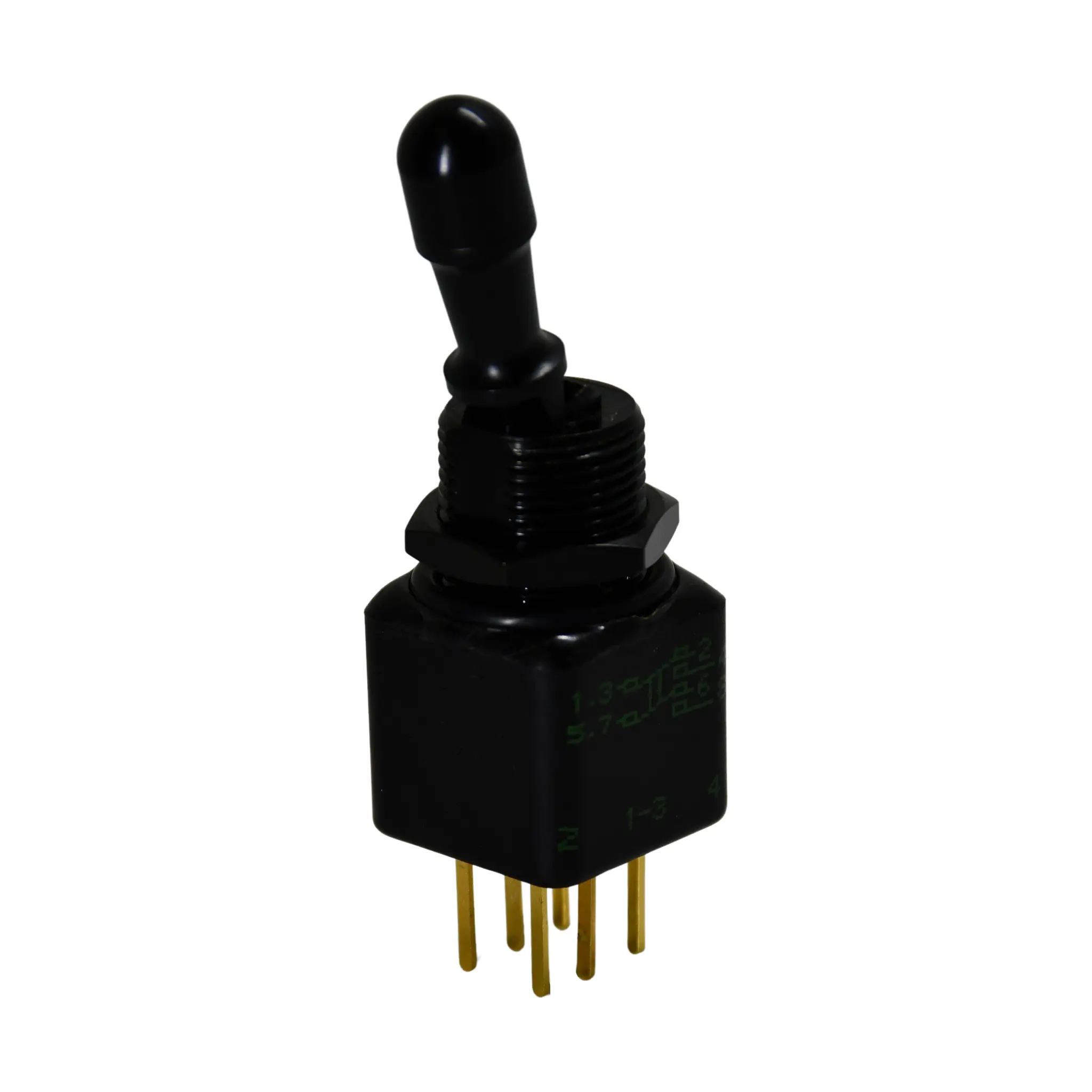 Produktfoto 1 von APEM Panel Kippschalter DPST, Ein-Ein, 30 V dc, 28 V ac, 4A, Lötöse