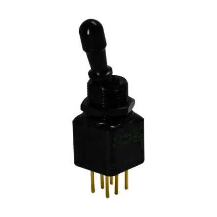 Produktfoto 1 von APEM Panel Kippschalter DPST, Ein-Ein, 30 V dc, 28 V ac, 4A, Lötöse