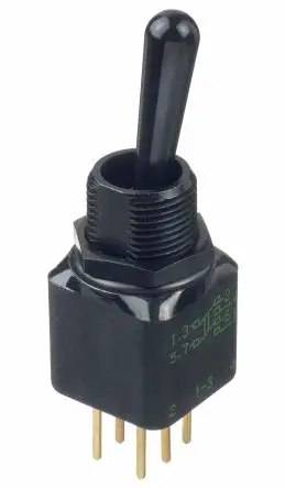 Produktfoto 1 von APEM Panel Kippschalter DPST, Ein-Ein, 30 V dc, 28 V ac, 4A, Lötöse
