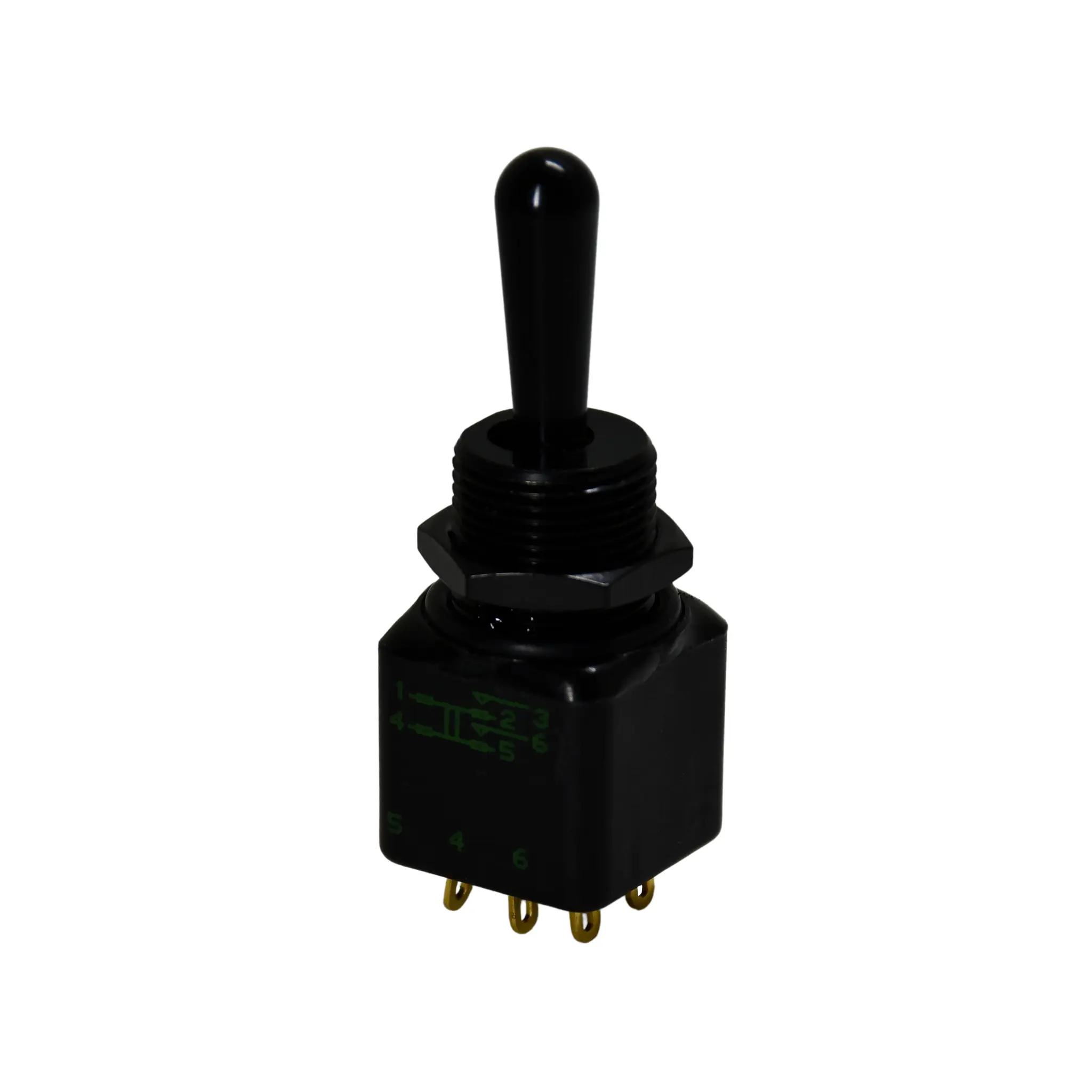Produktfoto 1 von APEM Panel Kippschalter DPST, Ein-Ein, 28 V dc, 30 V ac, 4A, Lötöse