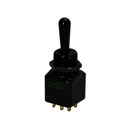 Produktfoto 1 von APEM Panel Kippschalter DPST, Ein-Ein, 28 V dc, 30 V ac, 4A, Lötöse