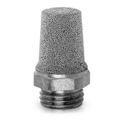 Produktfoto 1 von Camozzi 2901 Pneumatischer Schalldämpfer aus Sinterbronze 10 bar G