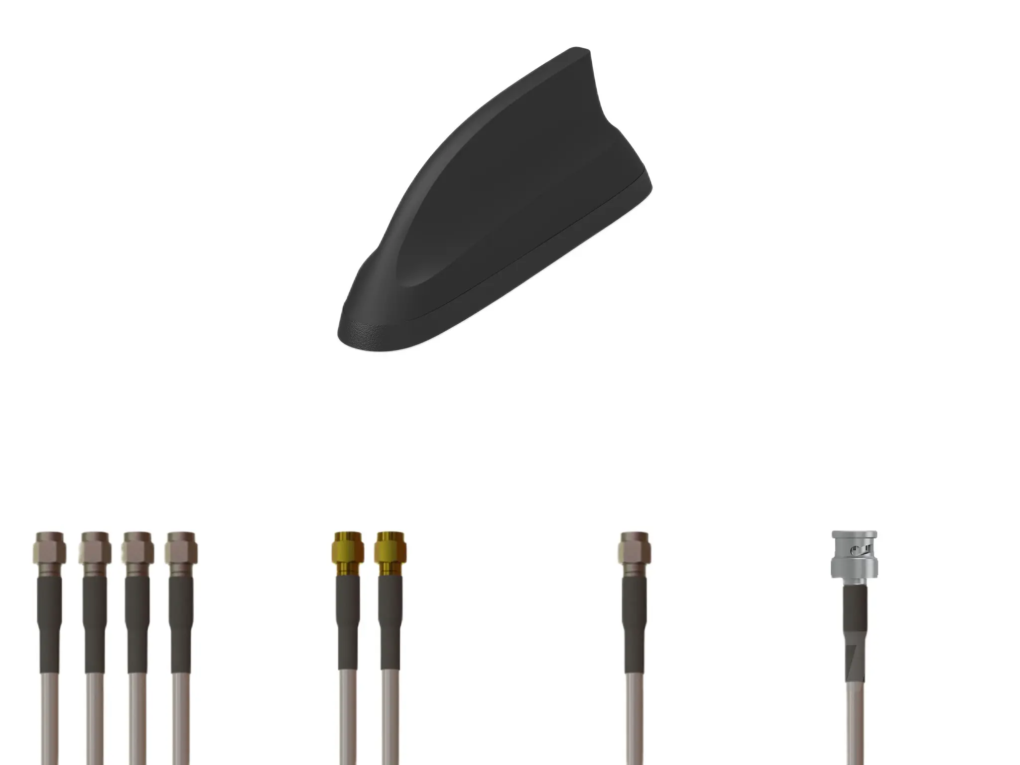 Produktfoto 1 von TE Connectivity GNSS, 5G, WLAN Multiband-Antenne, Außen-, Rundstrahl, Peitschenantenne, SMA RP, SMA, Stecker, 9 dB, 320