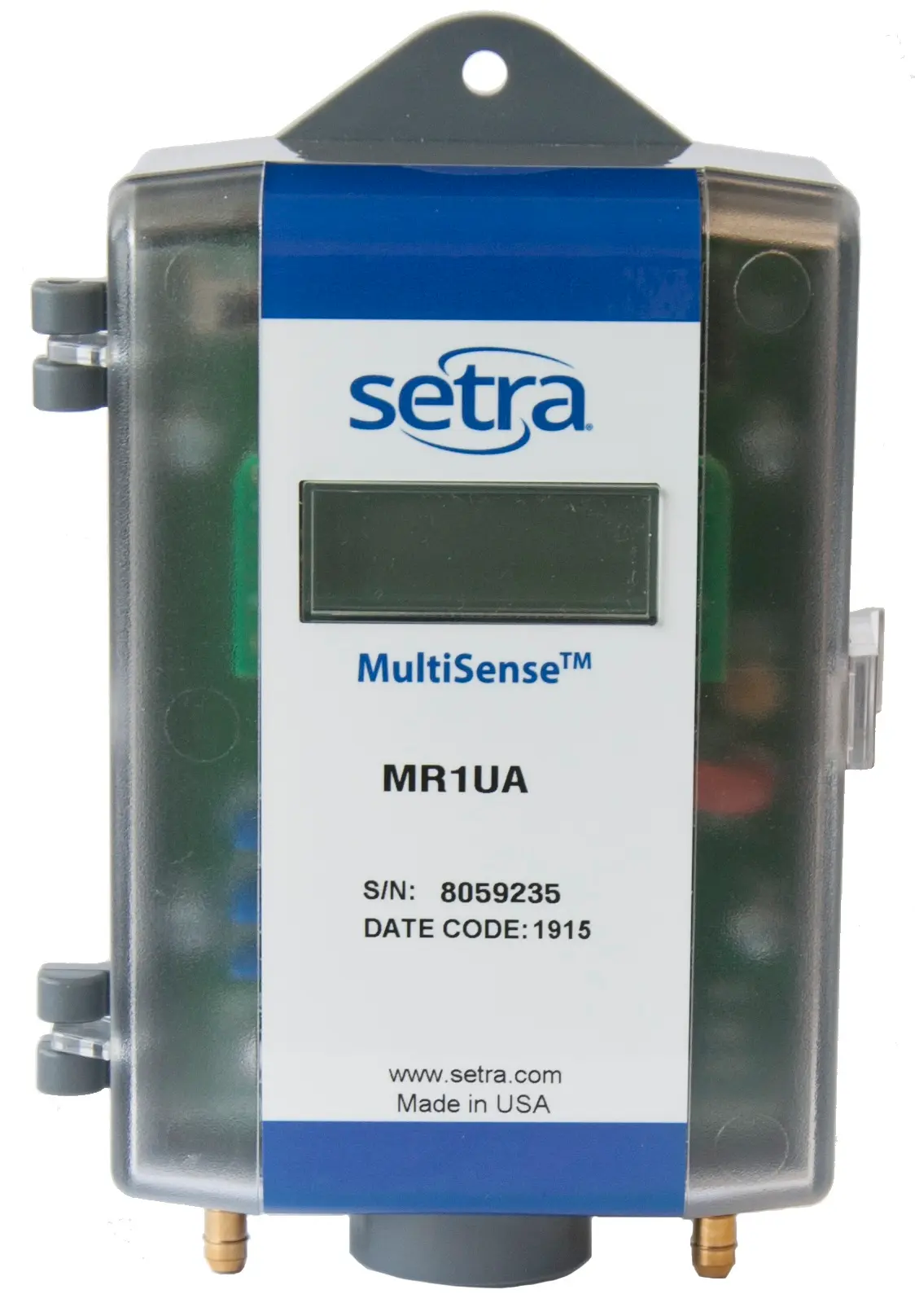 Setra MR1SA Differenz Drucksensor 25Pa bis 250Pa, Spannung