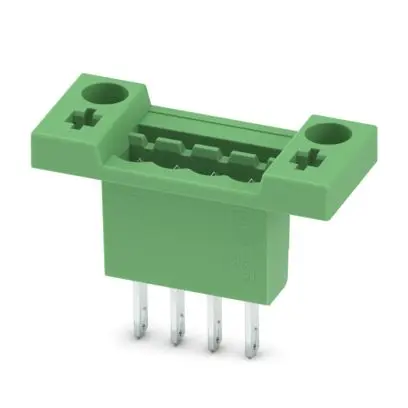 Produktfoto 1 von Phoenix Contact 5/..-G, DFK-MSTB 2 Steckbarer Klemmenblock Durchkontaktierte Stiftleiste 4-Kontakte 5mm-Raster Gerade