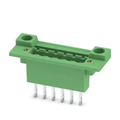Produktfoto 1 von Phoenix Contact 5/..-GF, DFK-MSTB 2 Steckbarer Klemmenblock Durchkontaktierte Stiftleiste 6-Kontakte 5mm-Raster Gerade