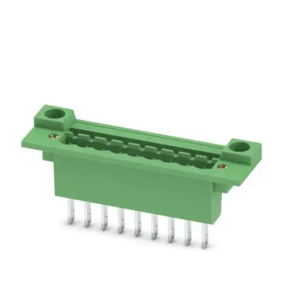 Produktfoto 1 von Phoenix Contact DFK-MSTB Steckbarer Klemmenblock Durchkontaktierte Stiftleiste 9-Kontakte 5mm-Raster Gerade
