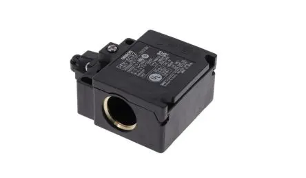 Produktfoto 1 von Omron D4n Endschalter, Verstellbarer Rollenhebel 1 Schließer/2 Öffner, IP67, Edelstahl, Harz, Metall 240V ac 3A