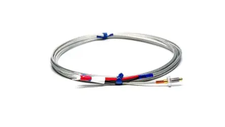 Omron E52 Edelstahl 304 Thermoelement Typ K, Ø 3.8 mm x 3 cm 0 °C → 400 °C