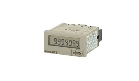 Produktfoto 1 von Omron H7ET Zähler Aufwärts Zähler LCD Außen- 8-stellig 240V ac/dc, Inkremental, max. 1 kHz