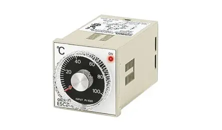 Omron E5C2 Temperatursteuerungsmodul DIN-Hutschiene 1, 1 x Relais Ausgang/ Infrarot Eingang 240V ac Analoge Einstellung