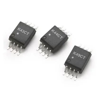 Produktfoto 1 von Broadcom R2Coupler, AEC-Q100 Klasse 1 Oberfläche 2 Optokoppler AC-In, 4-Pin SO-8, Isolation 5000 V eff.
