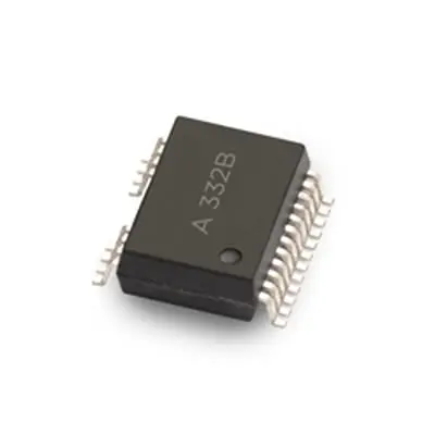 Produktfoto 1 von Broadcom ACFJ-332B Oberfläche 2 Optokoppler AC-In, 24-Pin SO-24, Isolation 5000 V eff.