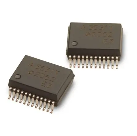 Produktfoto 1 von Broadcom ACFJ-3531T, AEC-Q100 Klasse 1 Oberfläche Optokoppler AC-In, 24-Pin SO-24, Isolation 5000 V eff.