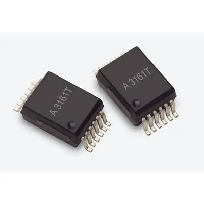 Produktfoto 1 von Broadcom ACFL-3161T, AEC-Q100 Klasse 1 Oberfläche 1 Optokoppler AC-In, 12-Pin SO-12, Isolation 5000 V eff.