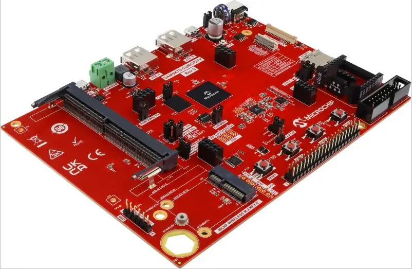 Produktfoto 1 von Microchip Curiosity LAN-Kit Entwicklungskit, Evaluierungskit Entwicklungstool Microcontroller ARM926EJ-S SAM9X75