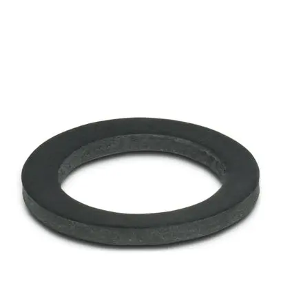 Produktfoto 1 von Phoenix Contact Flache Dichtung Perbunan Dichtung, Innen-Ø 10 mm / Außen-Ø 17 mm Außen-ø , Stärke 1.6 mm
