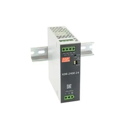 Produktfoto 1 von MEAN WELL XDR-240E DIN-Schienen Netzteil DIN-Hutschiene 264V ac Wechselstrom/Gleichstrom / 20 A 12V DC 240 W