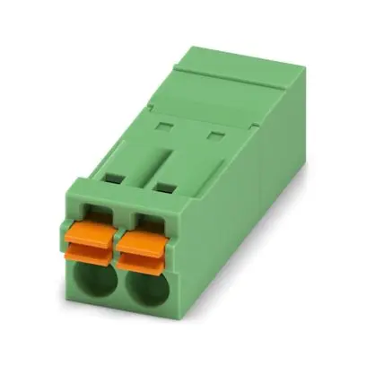 Produktfoto 1 von Phoenix Contact Leiterplattensteckverbinder, 2-polig / 1-reihig, Raster 3.5 mm