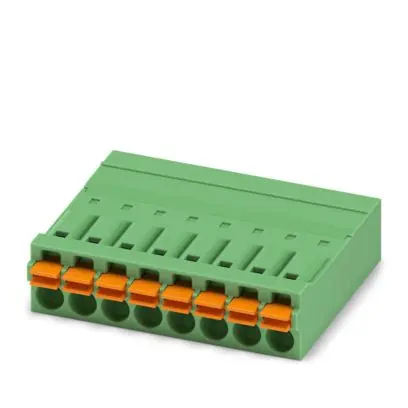 Produktfoto 1 von Phoenix Contact Leiterplattensteckverbinder, 8-polig / 1-reihig, Raster 3.5 mm