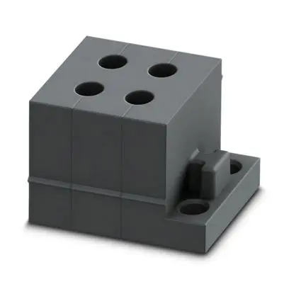 Produktfoto 1 von Phoenix Contact Kabelschlauch Schwarz, Länge 29.5mm Umflochten Dehnbar