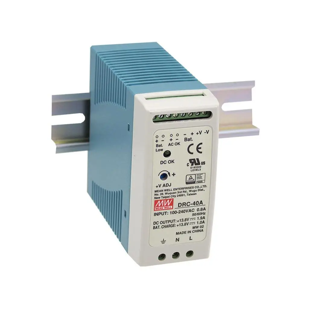 MEAN WELL Schaltnetzteil, 27.6V / 0.5 - 0.95A 2-Kanal 40.02W 24 → 30V