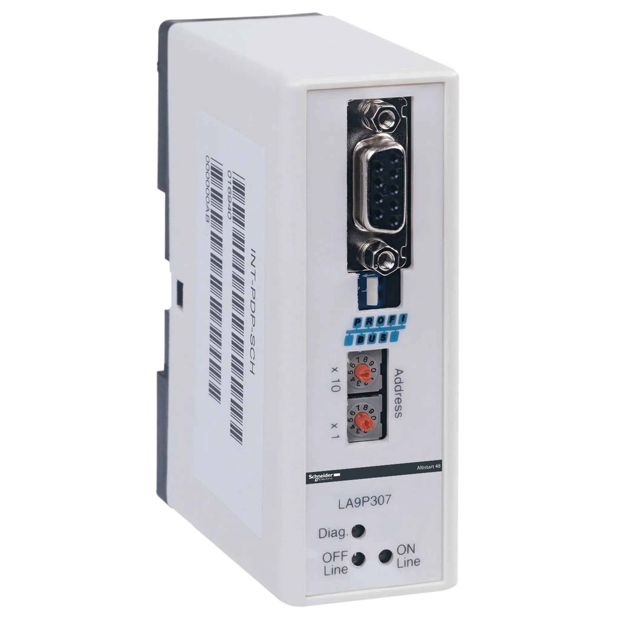 Produktfoto 1 von Schneider Electric LA9P Profibus-Kommunikationsmodul, 24 V