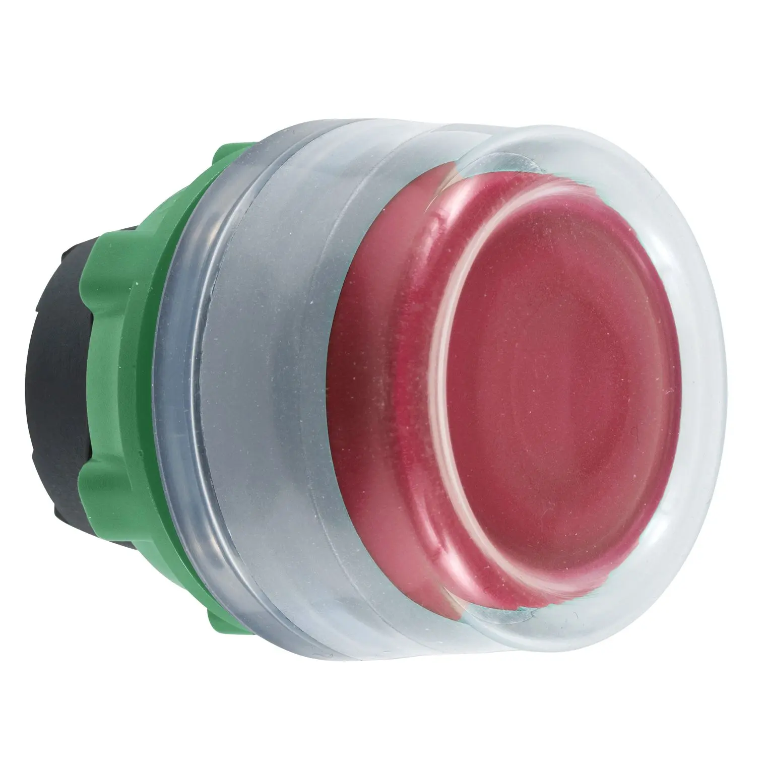 Produktfoto 1 von Schneider Electric ZB5 Druckschalter Ø 22 mm, Rot Federrückstellung Glatt Rund Kunststoff, IP66