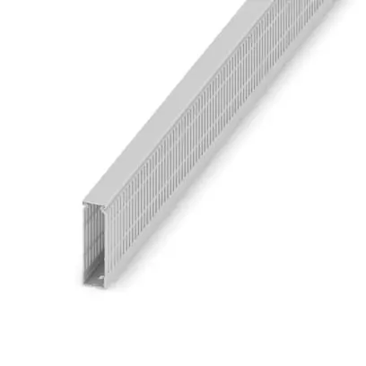 Produktfoto 1 von Phoenix Contact CD Grau, 30 mm x 100 mm Polyvinylchlorid, Länge 2 m, Seitenwand Offen