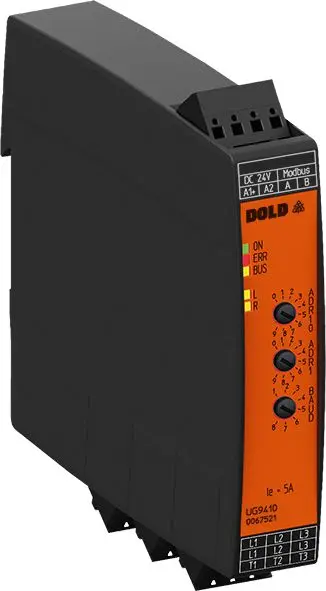Produktfoto 1 von Dold UG 9410 Motorstarter 480V 3-phasig 2.2 kW, IP40, IP20 / 5A