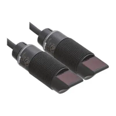 Produktfoto 1 von Pepperl + Fuchs zylindrisch Optischer Sensor, Durchgangsbalken, Bereich 0 → 15 m, PNP Ausgang, Anschlusskabel,