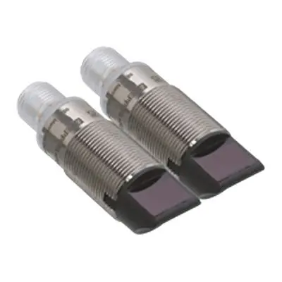 Produktfoto 1 von Pepperl + Fuchs zylindrisch Optischer Sensor, Durchgangsbalken, Bereich 0 → 15 m, NPN Ausgang, M12-Stecker,