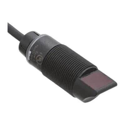 Produktfoto 1 von Pepperl + Fuchs zylindrisch Optischer Sensor, Diffus, Bereich 0 → 450 mm, PNP Ausgang, Anschlusskabel,