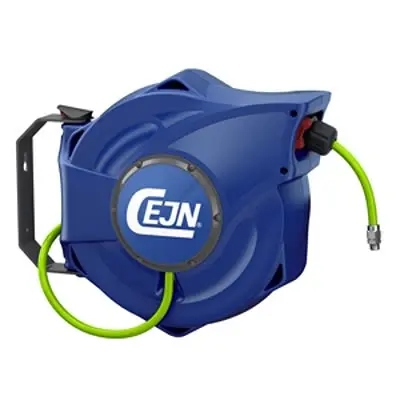 Produktfoto 1 von CEJN Compressed Air Hose Reels - Closed Druckluft-Schlauchaufroller Polyurethan Grün 12.0 mm x 17 m bis 16 bar