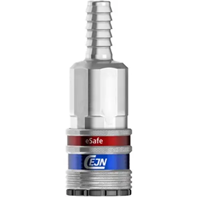 Produktfoto 1 von CEJN Esafe-Sicherheitskupplung mit Entlüftung Aluminium, Stahl Stecker, ISO, 8mm